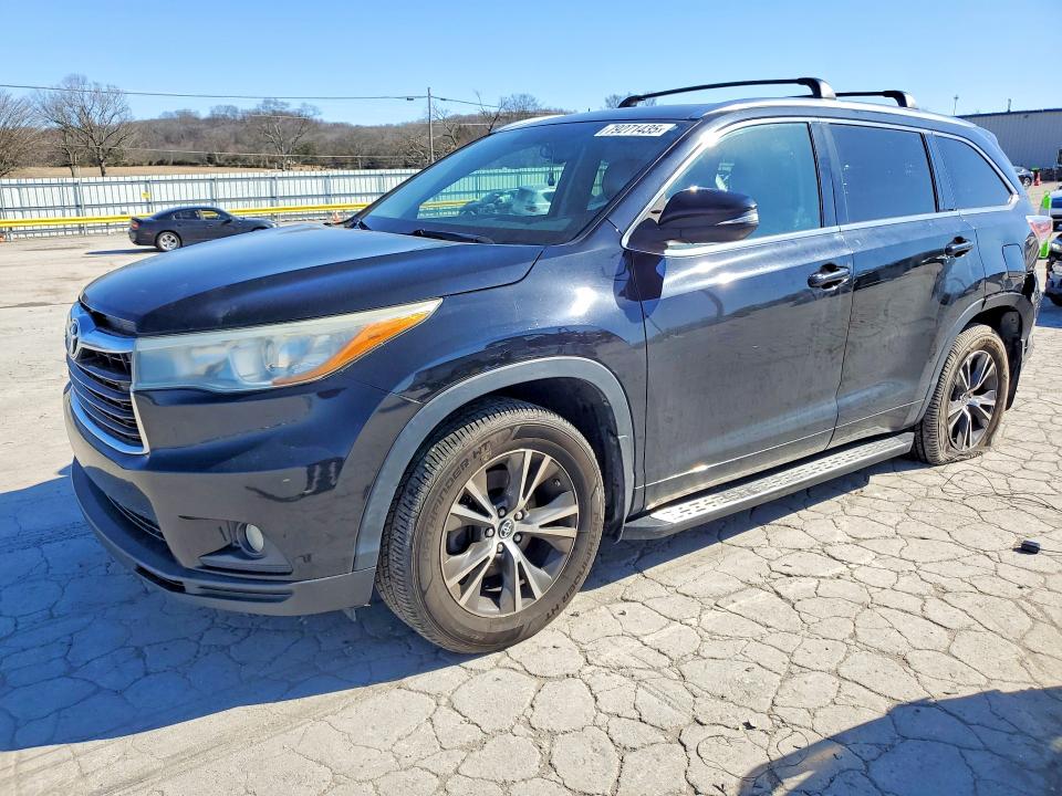 2016 TOYOTA HIGHLANDER — VIN 5TDKKRFH7GS179939