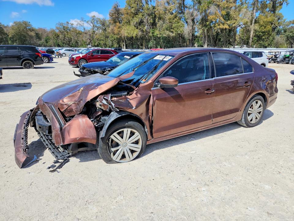 2017 VOLKSWAGEN JETTA — VIN 3VW167AJ2HM240580