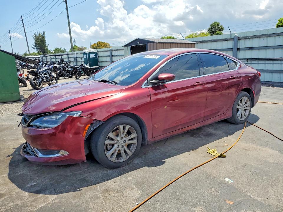 2016 CHRYSLER 200 — VIN 1C3CCCAB1GN174442