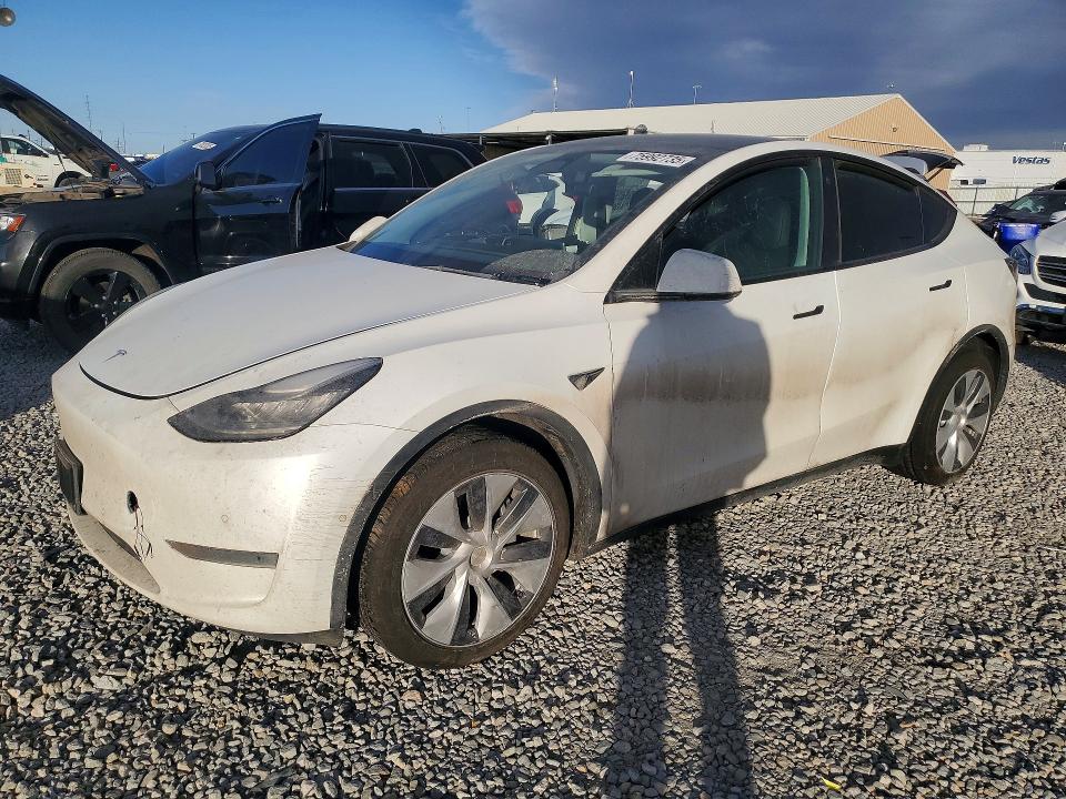 2022 TESLA MODEL Y — VIN 7SAYGDEE5NA017671