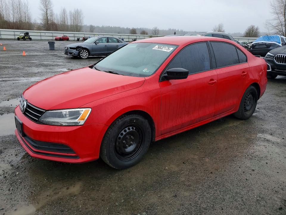 2015 VOLKSWAGEN JETTA — VIN 3VW1K7AJ4FM252027
