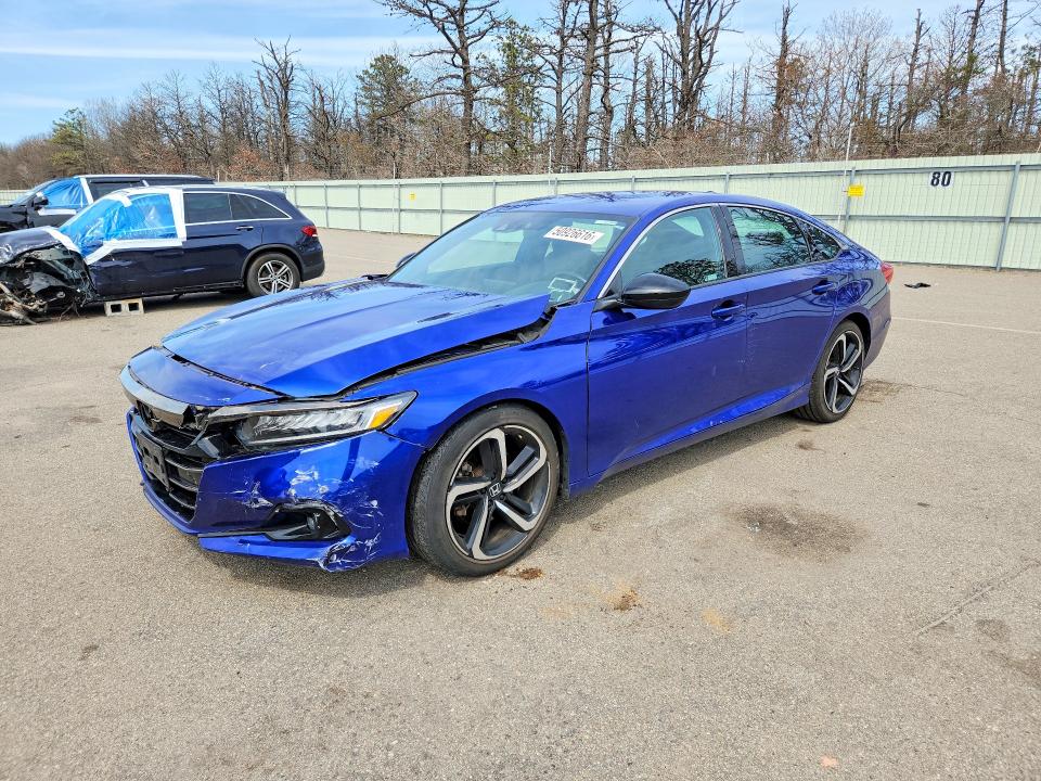 2021 HONDA ACCORD — VIN 1HGCV1F38MA101164