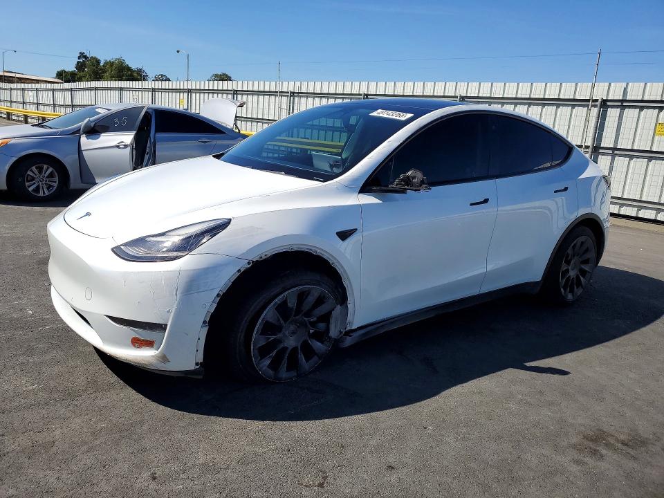 2020 TESLA MODEL Y — VIN 5YJYGDEF8LF002989