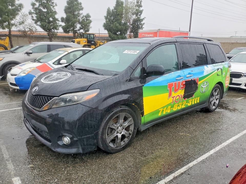 2015 TOYOTA SIENNA — VIN 5TDXK3DC5FS542649