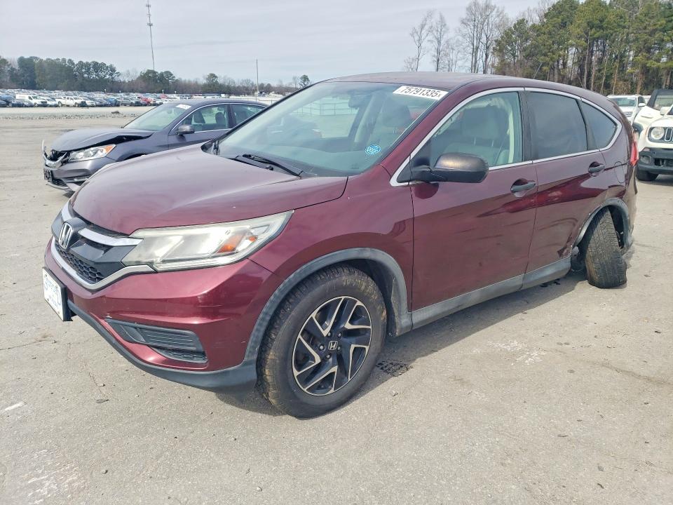 2016 HONDA CR-V — VIN 2HKRM3H49GH538567