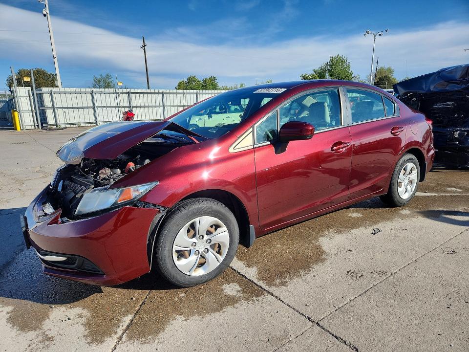 2015 HONDA CIVIC — VIN 19XFB2F53FE221448