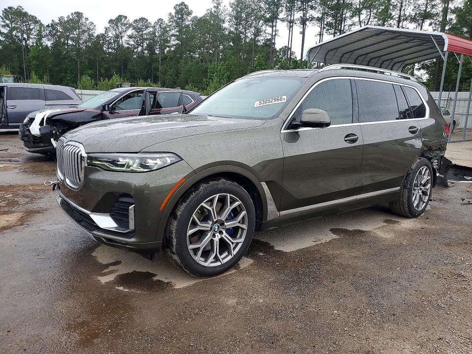 2021 BMW X7 — VIN 5UXCW2C00M9G06579