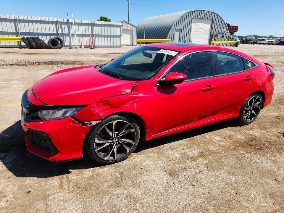 2018 HONDA CIVIC — VIN 2HGFC1E53JH704817