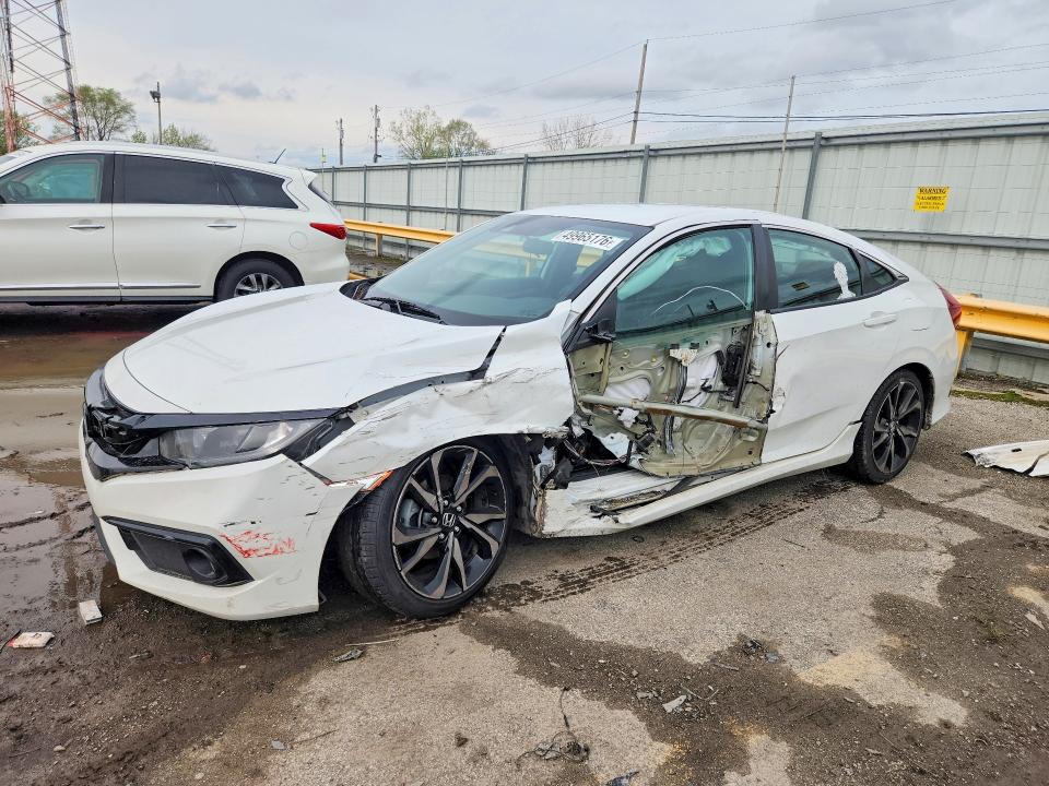 2020 HONDA CIVIC — VIN 2HGFC2F83LH503629