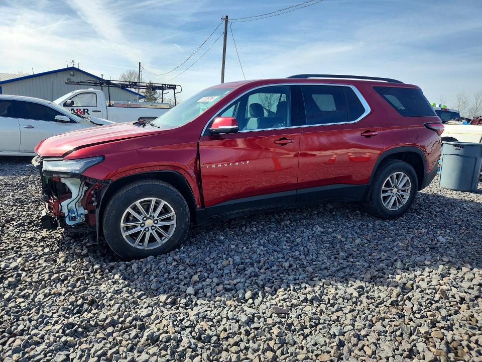 2022 CHEVROLET TRAVERSE — VIN 1GNERGKW6NJ137829