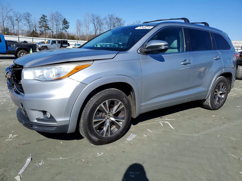 2016 TOYOTA HIGHLANDER — VIN 5TDKKRFH0GS147172