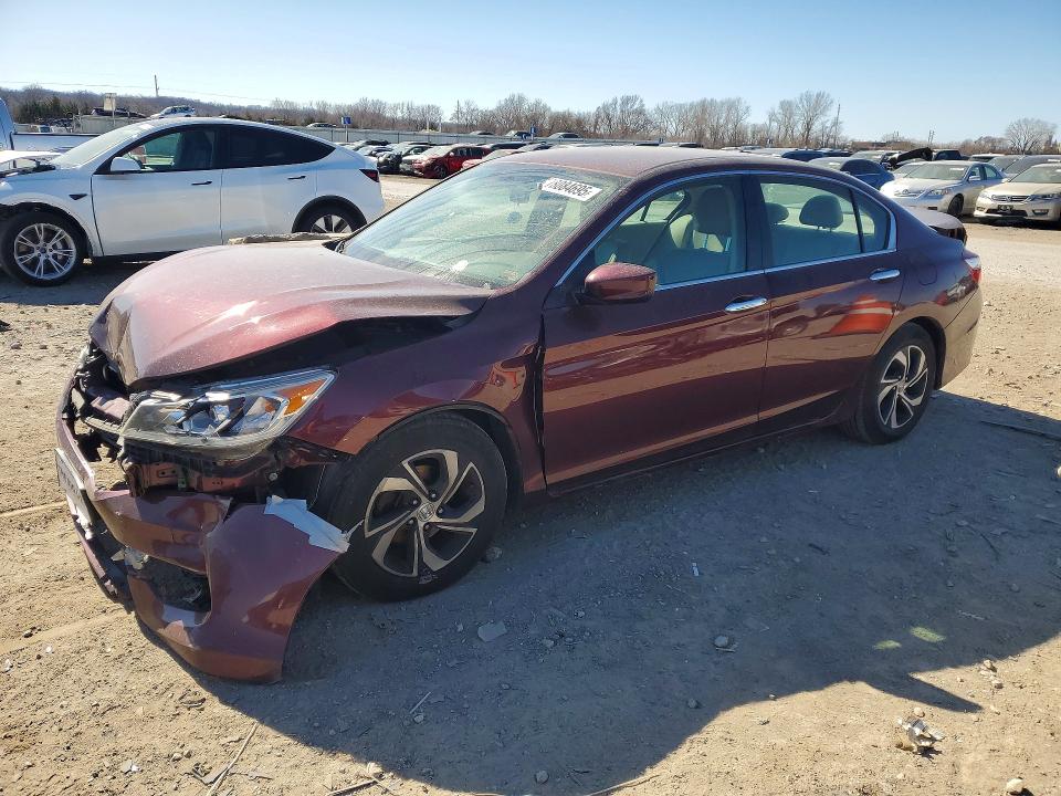 2016 HONDA ACCORD — VIN 1HGCR2F33GA085213