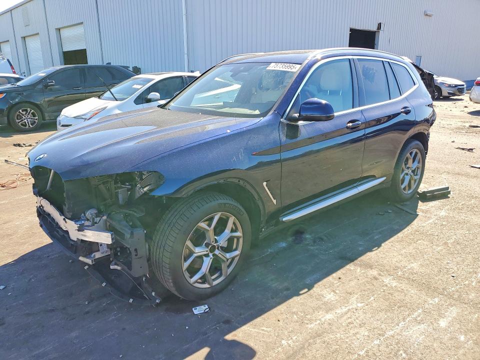 2022 BMW X3 — VIN 5UX53DP03N9N15523