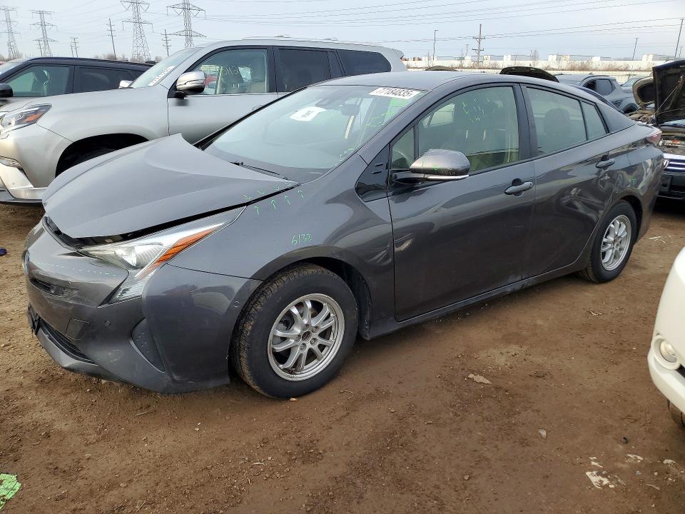 2018 TOYOTA PRIUS — VIN JTDKBRFU6J3583157