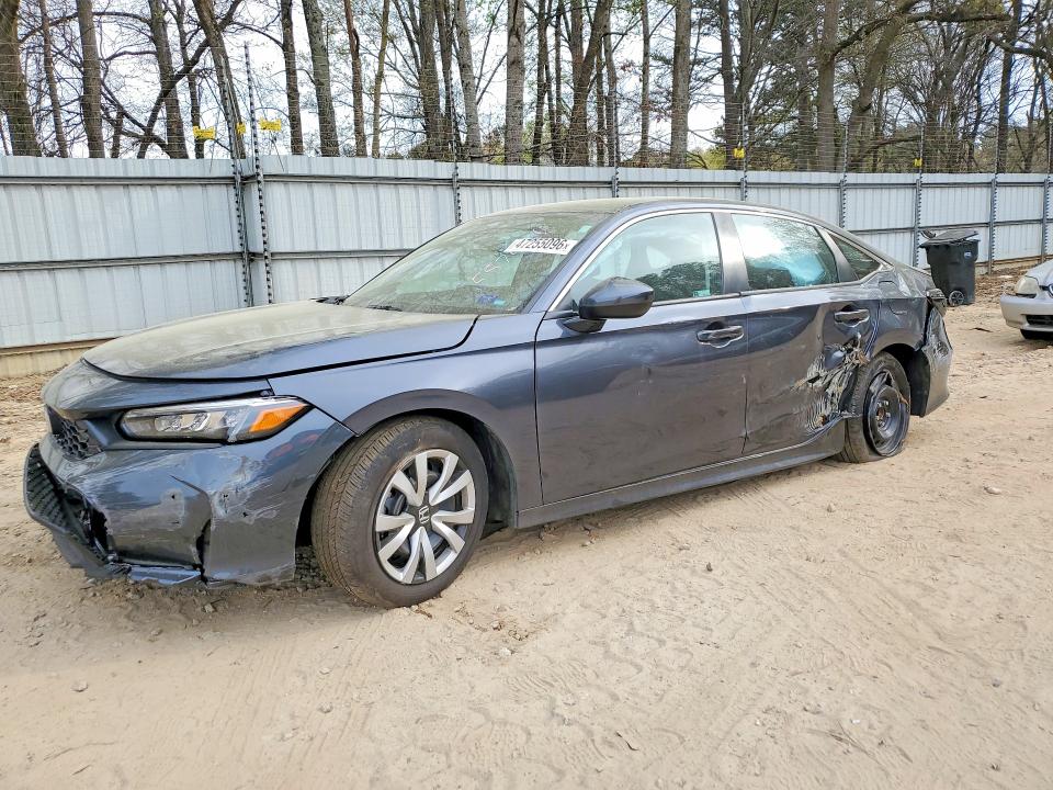 2025 HONDA CIVIC — VIN 2HGFE2F27SH587426