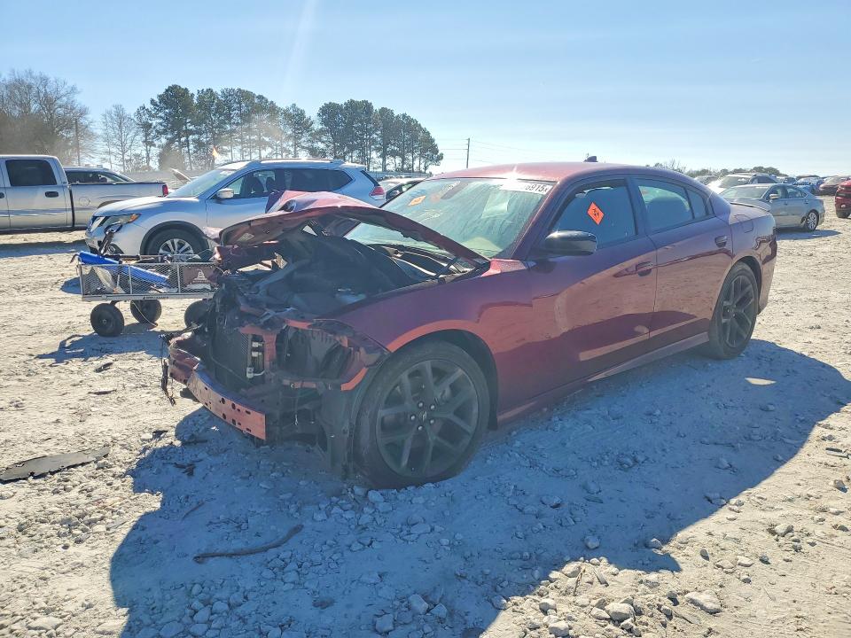 2022 DODGE CHARGER — VIN 2C3CDXHG9NH217596