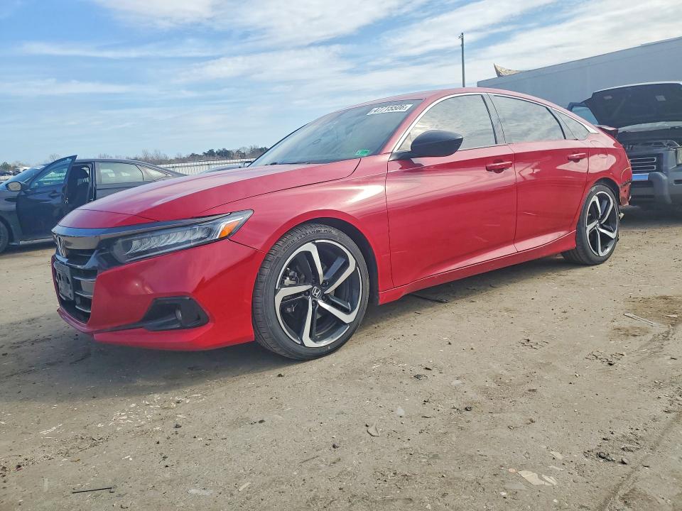 2021 HONDA ACCORD — VIN 1HGCV1F42MA078764