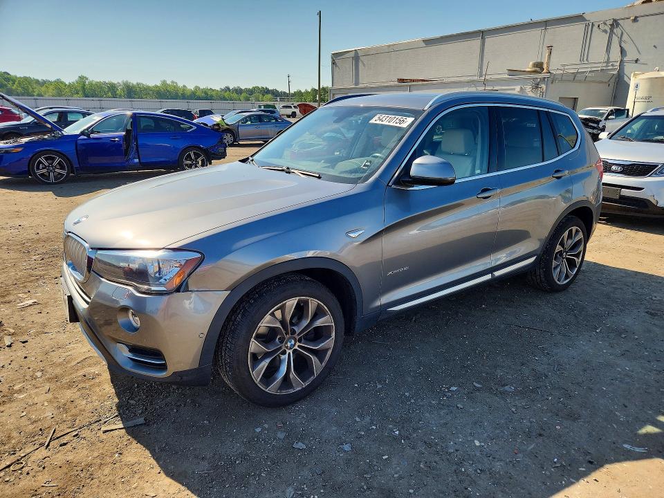2017 BMW X3 — VIN 5UXWX9C33H0W75660