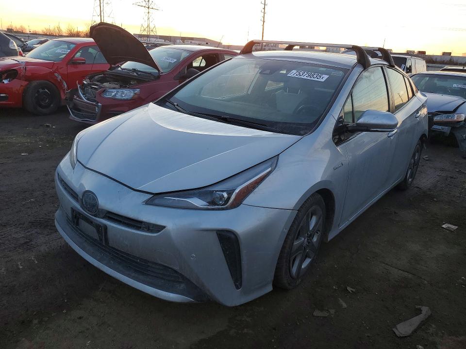 2019 TOYOTA PRIUS — VIN JTDKARFU8K3069296