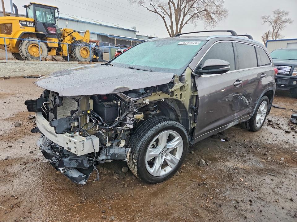 2019 TOYOTA HIGHLANDER — VIN 5TDDZRFHXKS943795