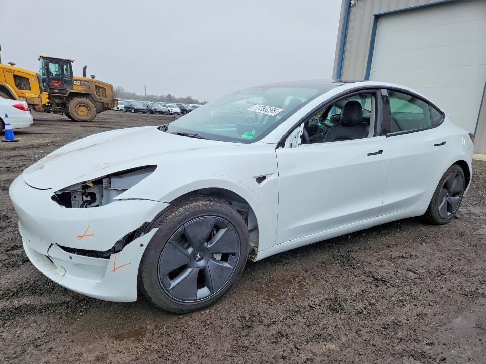 2021 TESLA MODEL 3 — VIN 5YJ3E1EA3MF087647