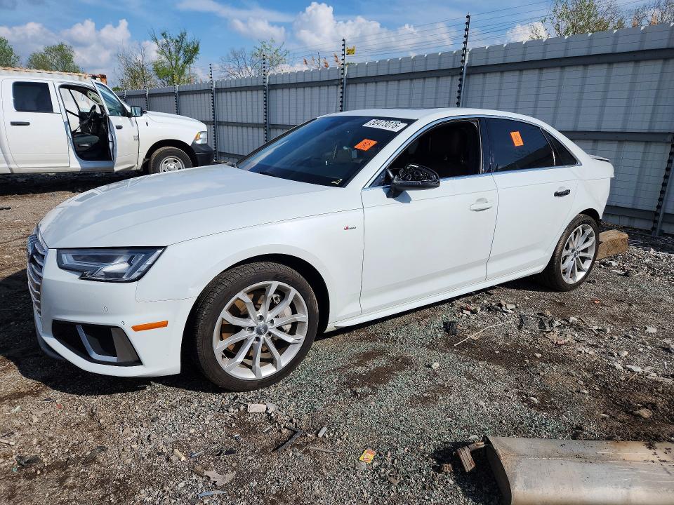 2019 AUDI A4 — VIN WAUENAF4XKN001554
