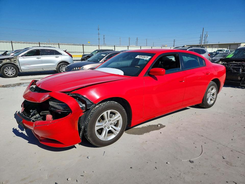 2022 DODGE CHARGER SX — VIN 2C3CDXBG1NH258569