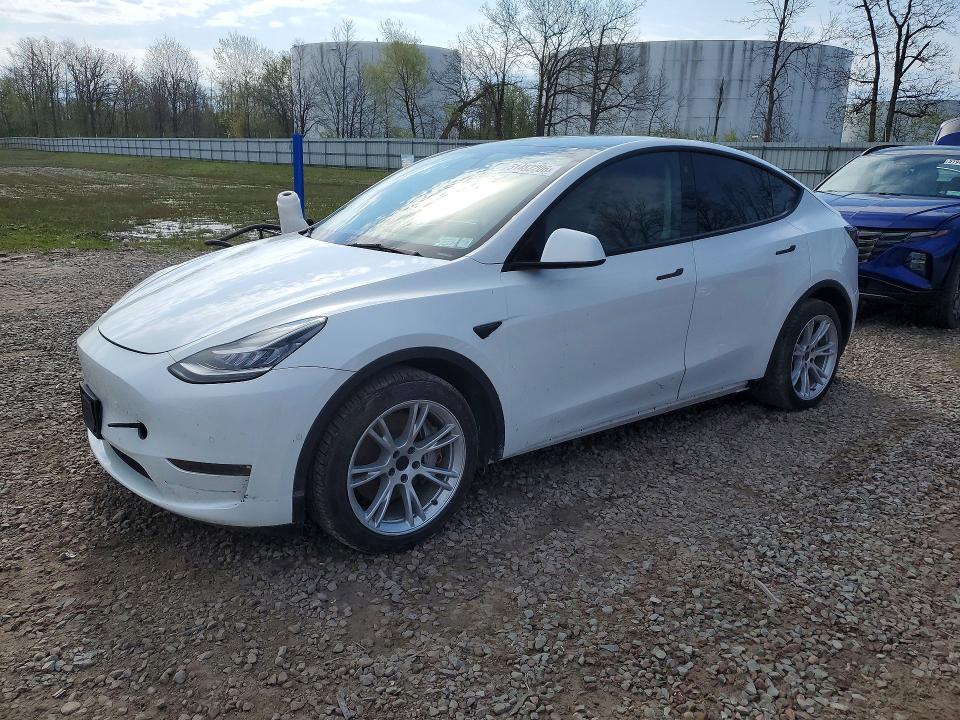 2022 TESLA MODEL Y — VIN 7SAYGDEE0NF402106