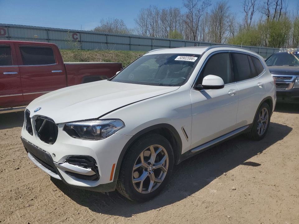 2021 BMW X3 — VIN 5UXTY5C07M9G01245