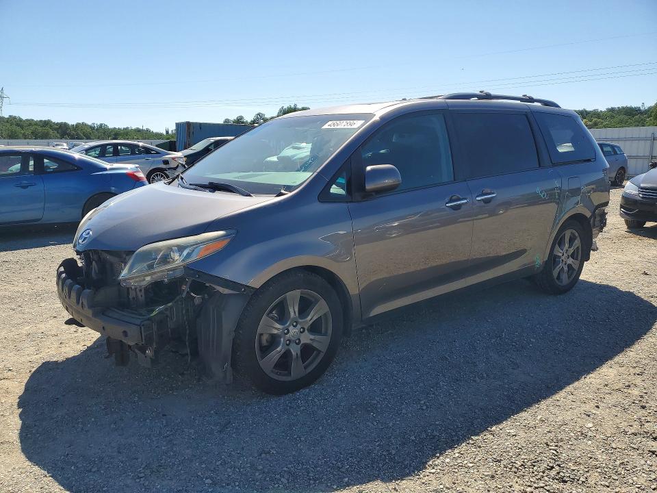 2017 TOYOTA SIENNA — VIN 5TDXZ3DC6HS802491
