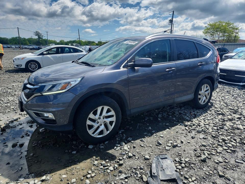 2015 HONDA CRV EXL — VIN 5J6RM4H74FL105534