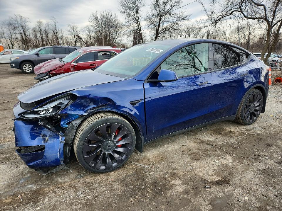 2021 TESLA MODEL Y — VIN 5YJYGDEF2MF261091