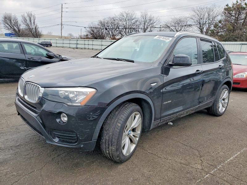2016 BMW X3 XDRIVE2 — VIN 5UXWX9C51G0D74310