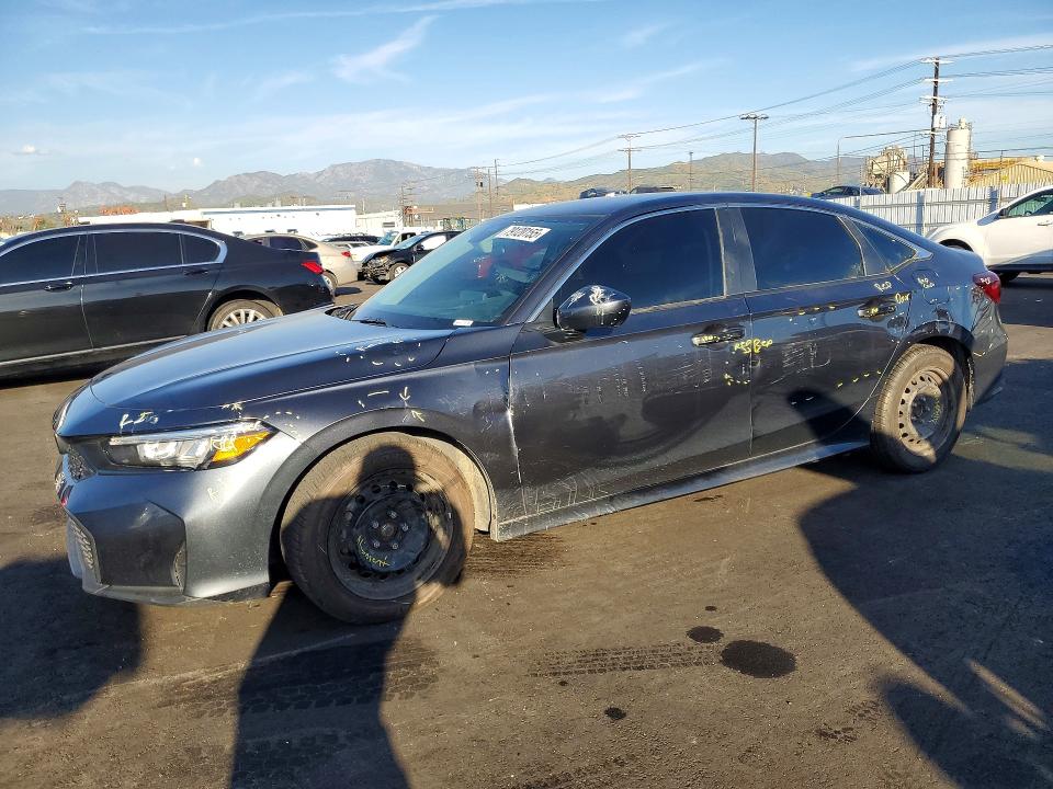 2025 HONDA CIVIC — VIN 2HGFE2F28SH526666