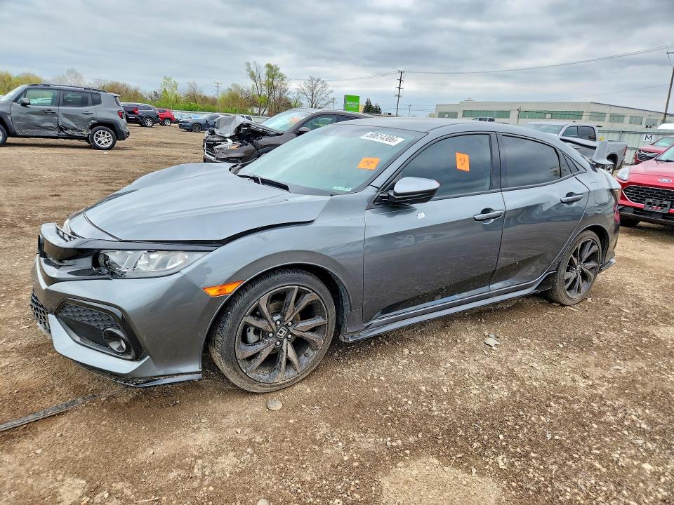 2019 HONDA CIVIC — VIN SHHFK7H42KU220389