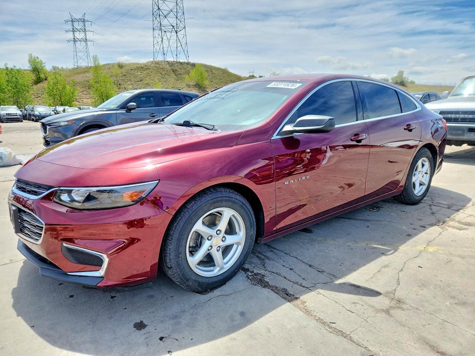 2016 CHEVROLET MALIBU — VIN 1G1ZB5ST0GF197466