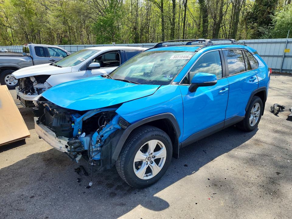 2019 TOYOTA RAV4 — VIN JTMP1RFV0KD516597