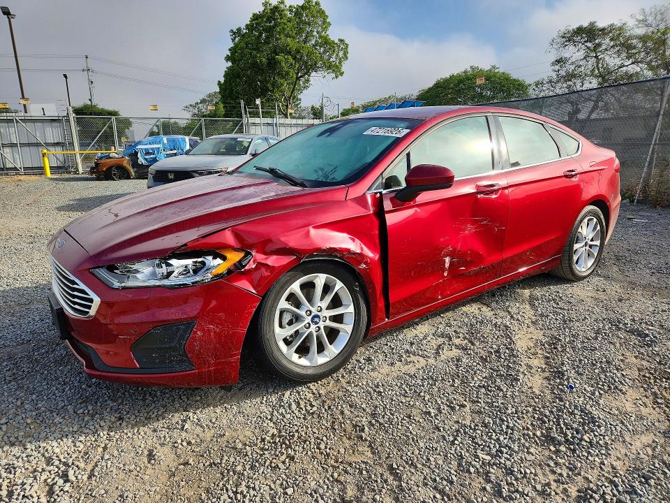 2019 FORD FUSION — VIN 3FA6P0HD1KR175346
