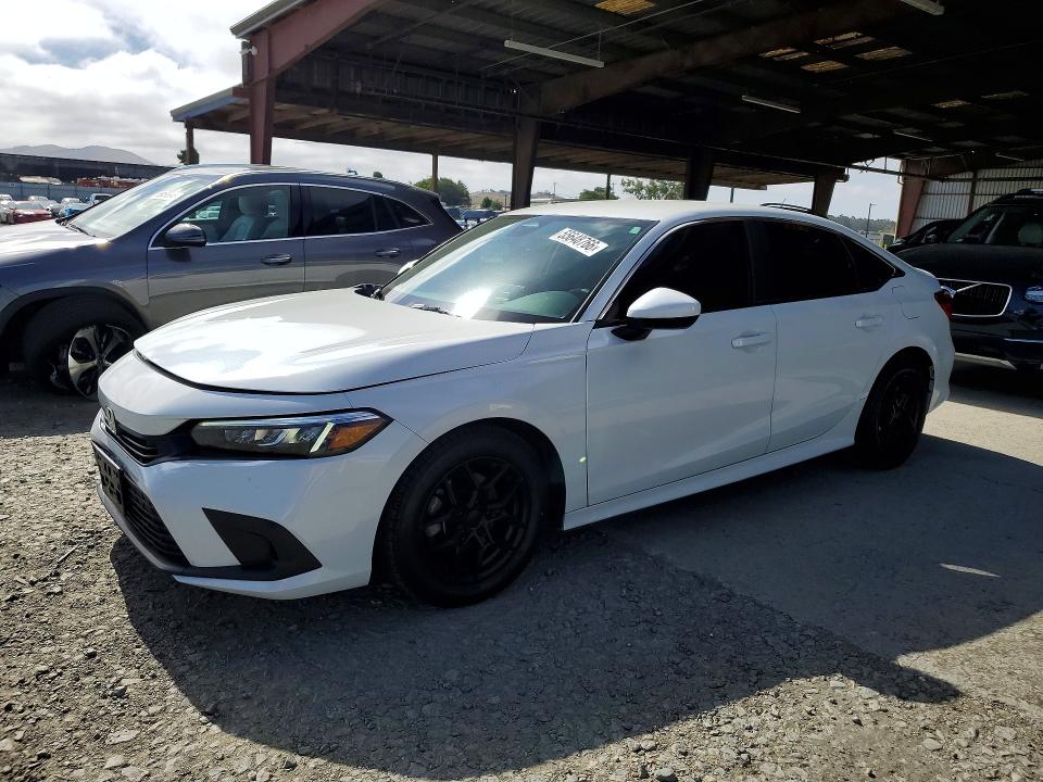 2022 HONDA CIVIC — VIN 2HGFE2F22NH506627