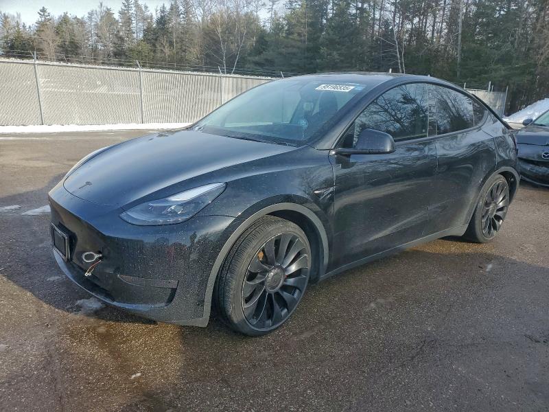 2022 TESLA MODEL Y — VIN 7SAYGDEF3NF518974