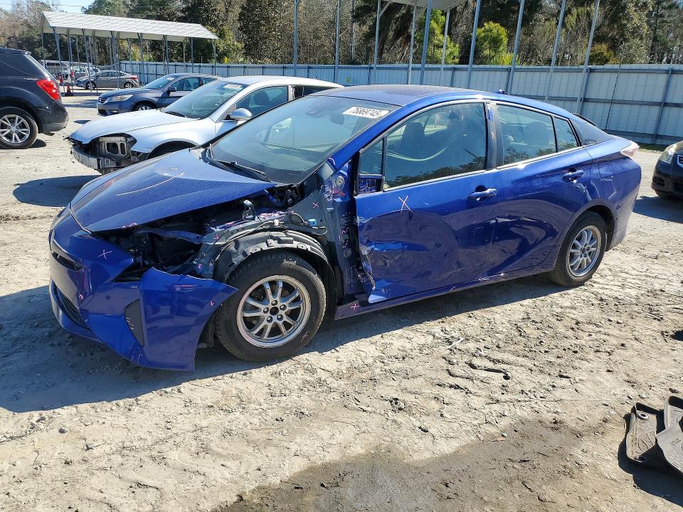 2017 TOYOTA PRIUS — VIN JTDKBRFU1H3050966
