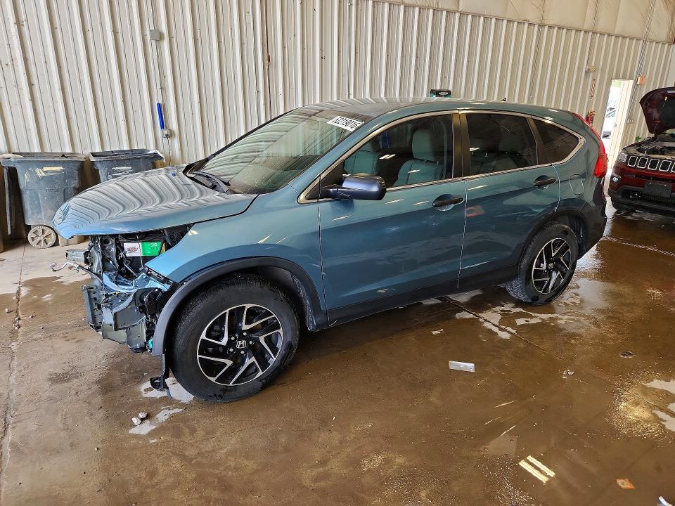 2016 HONDA CR-V — VIN 5J6RM4H42GL089390