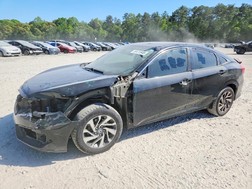 2017 HONDA CIVIC — VIN 19XFC2F72HE205341
