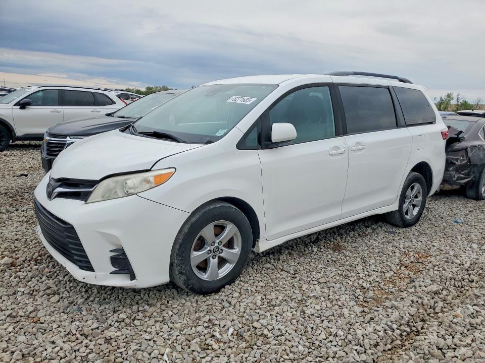 2019 TOYOTA SIENNA — VIN 5TDKZ3DC8KS989086