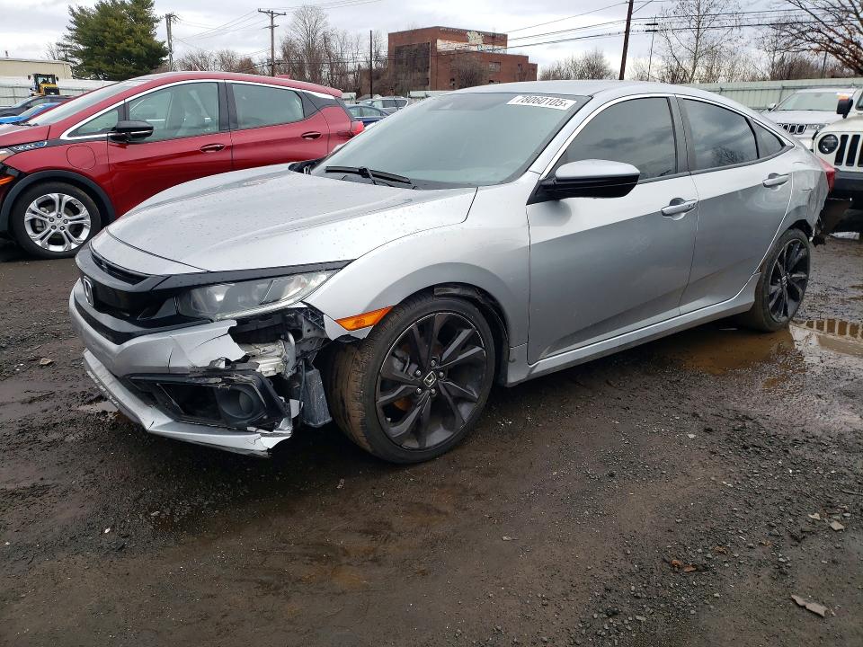 2020 HONDA CIVIC — VIN 2HGFC2F83LH595941