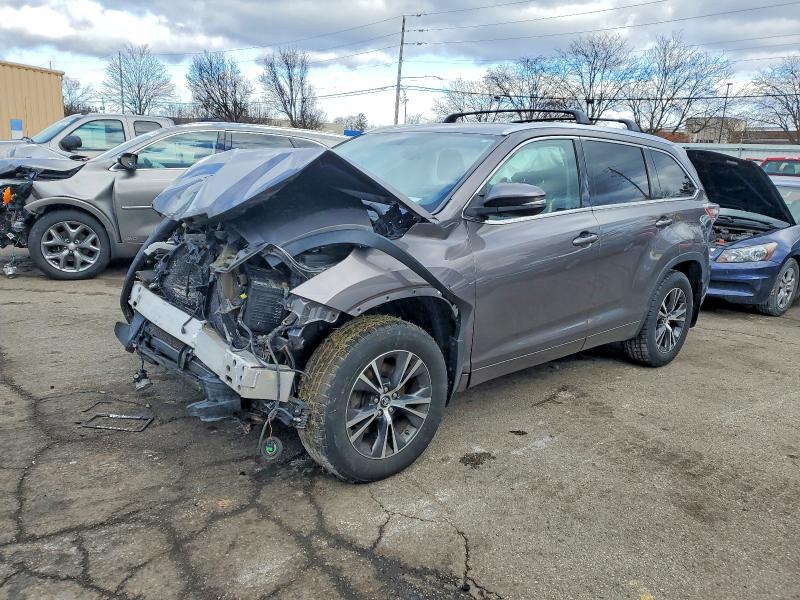 2016 TOYOTA HIGHLANDER — VIN 5TDJKRFH6GS291434