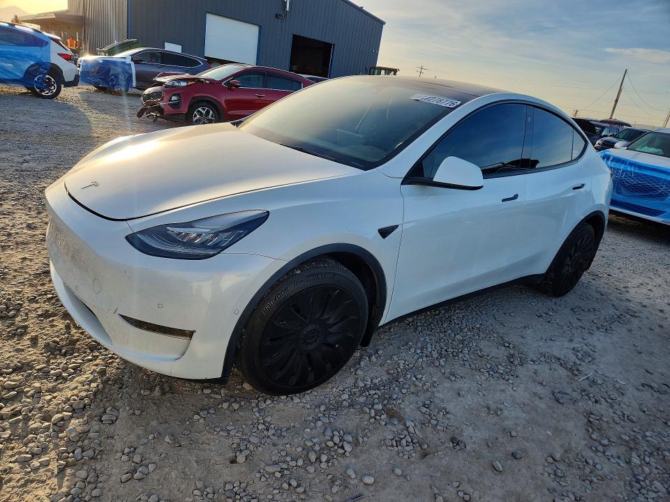 2022 TESLA MODEL Y — VIN 7SAYGDEE2NF361123