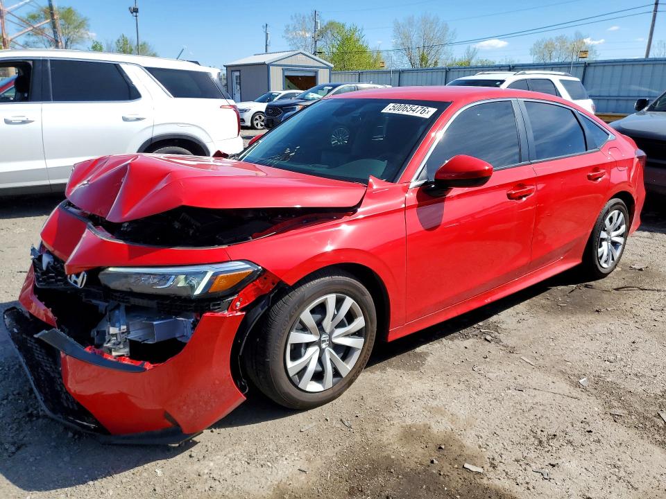 2025 HONDA CIVIC — VIN 2HGFE2F29SH604890