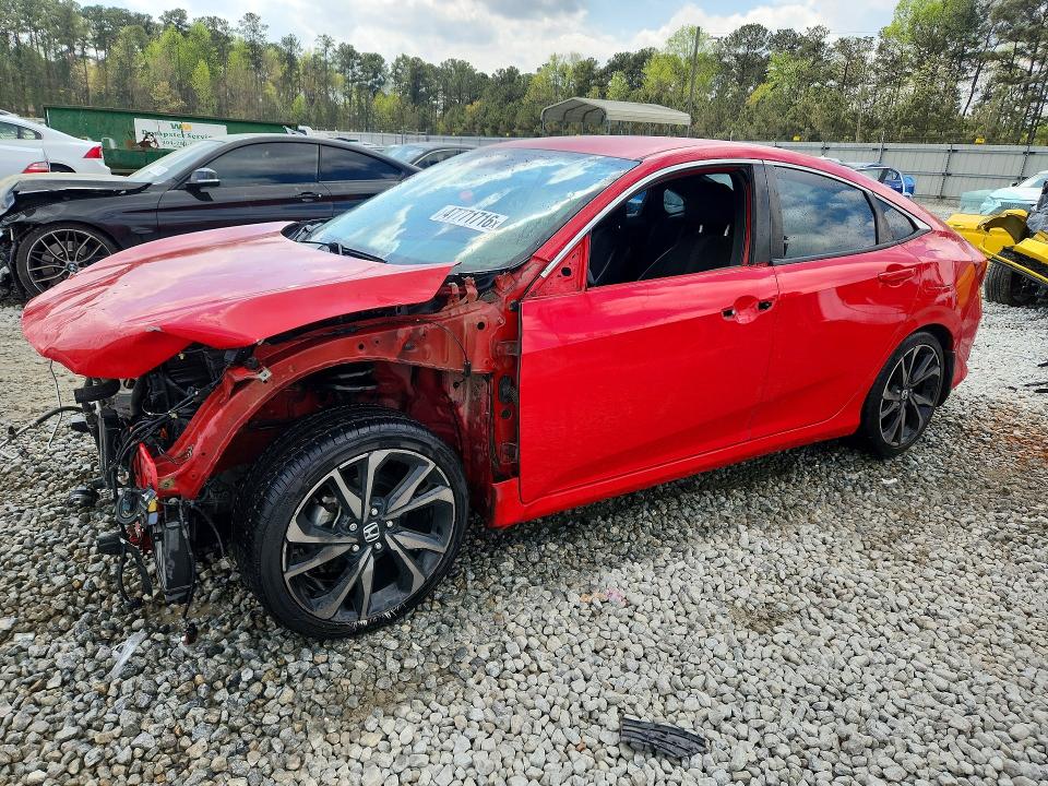 2019 HONDA CIVIC — VIN 2HGFC2F80KH592123