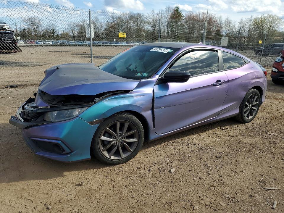 2020 HONDA CIVIC — VIN 2HGFC3B3XLH350554